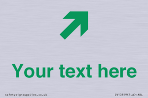 Custom Safe Condition inverse: Green Up right arrow